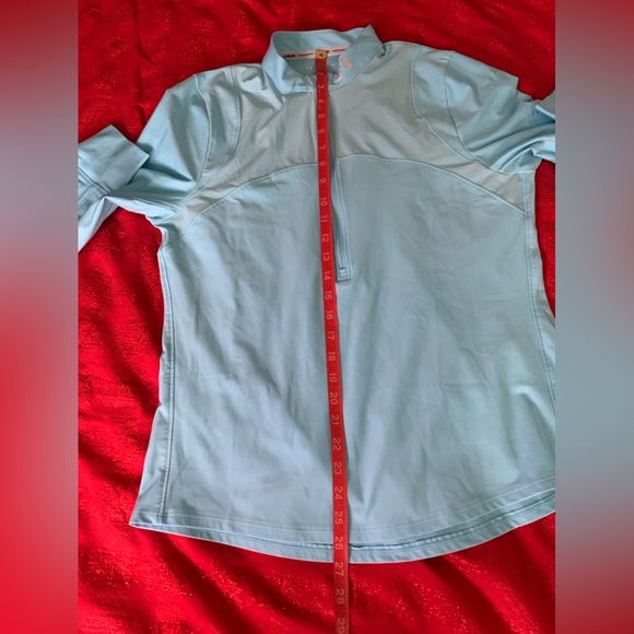 Under Armour Run Gear, Half Zip-Up Pullover Long Sleeve Top, Women Size L - Picture 8 of 8